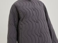 Полупальто утепленное прямого кроя