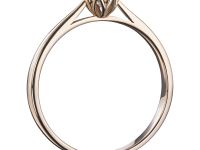Помолвочное кольцо из красного золота с бриллиантом э0201кц05166800