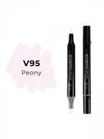 Маркер двухсторонний на спиртовой основе Sketchmarker Brush Цвет Пион