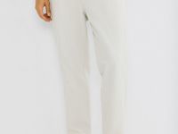 Брюки из вельвета, Белый