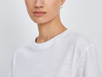 Футболка из хлопка свободного силуэта