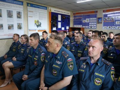 Пожарные обратились с просьбой к главе района