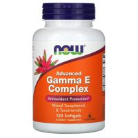 NOW Foods, добавка с полным спектром витамина Е, улучшенная, 120 капсул