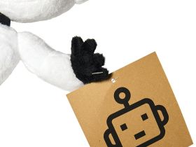 Мягкая игрушка «Робот Пинг»