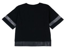 Фуфайка трикотажная для девочек (футболка)