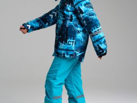 Куртка текстильная с полиуретановым покрытием для мальчиков