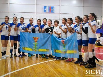 Амгинские волейболистки — чемпионки Игр народов Якутии