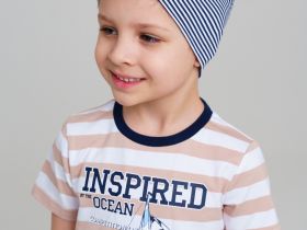 Шапка трикотажная для мальчиков, 2 шт в комплекте