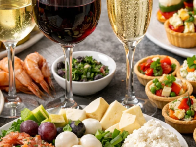 Лучшие закуски к вину