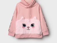 Толстовка с начесом для девочки