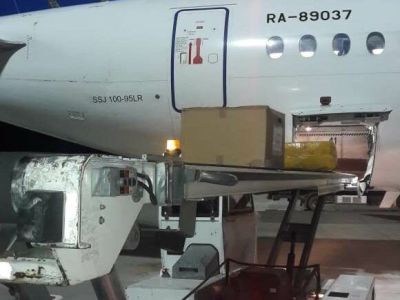 Аэропорт «Якутск» оказывает содействие при отправке гуманитарного груза мобилизованным