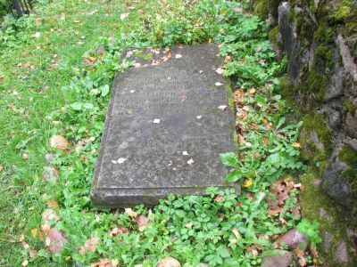 Могила Вениамина Петровича Ганнибала