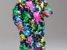 Комбинезон детский текстильный с полиуретановым покрытием для девочек