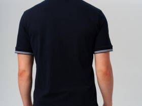 Джемпер трикотажный с воротником поло для мужчин