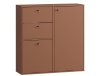 Обувница подвесная Сайрис 98x99 Терракотовый