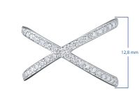 Классическое кольцо из белого золота э4712кц06200005_white