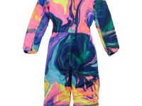 Зимний комбинезон из мембранной ткани для девочки