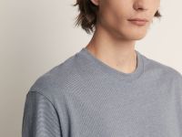 Футболка свободного силуэта в полоску