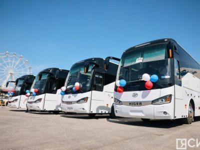 В преддверии игр «Дети Азии» в Якутии приобрели более 30 новых автобусов