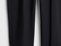 Зауженные прямые брюки, Черный