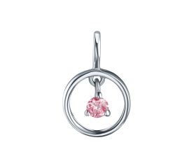 Подвеска из серебра с бриллиантом э0601пд05170900