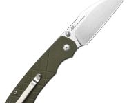 Складной нож CJRB Kestrel, сталь AR-RPM9, рукоять G10, зеленый