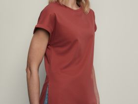 Футболка из мерсеризованного хлопка