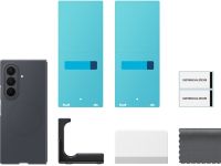 Клип-кейс Samsung Silicone Magnet для Galaxy Z Fold8 Ультра со встроенной подставкой Графитовый