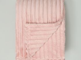 Плед Soft strip, розовый