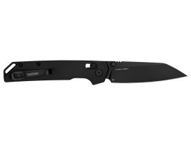 Нож KERSHAW 2038RBLK Iridium Reverse Tanto, сталь D2, рукоять 6061-T6 aluminum черный