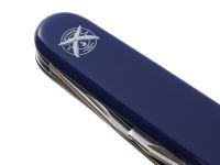 Нож перочинный Stinger 90 мм, 10 функций, синий, в блистере