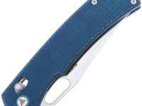 Складной нож SRM Retreiver 9203-ME, сталь 10Cr15CoMoV, рукоять микарта, синий