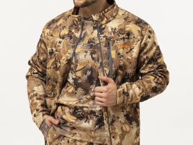 Толстовка Remington Polar Dream FIT Yellow Waterfowl Honeycombs — флис 340 г/м², 5 карманов