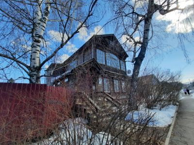 Дом семьи Мухиных, где в 1955-1994 гг. жил и работал художник А.А. Мухин, заслуженный деятель искусств Мордовской АССР