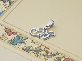 Подвеска из серебра с бриллиантом э0601пд04201234