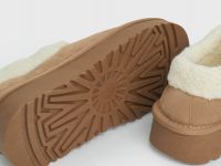 Угги с мехом, Бежевый