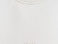 Футболка оверсайз с принтом, Белый