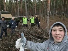 Свыше 200 мешков мусора собрано в Якутске в рамках акции «Молодежь за чистый город» 