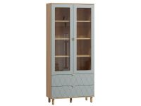 Витрина Теджонс 2-93x204 Ромб Мятный
