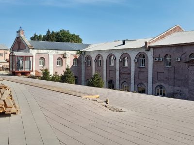 Корпус заводской (главный) Благовещенского медеплавильного завода