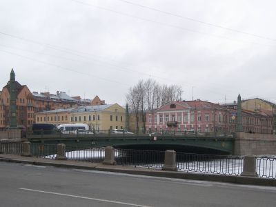 Мост Египетский со сфинксами