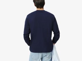 Мужская хлопковая футболка Lacoste