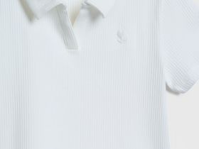 Поло для девочек, Белый