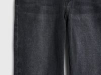 Прямые джинсы для девочек, Черный