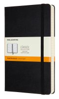 Записная книжка в линейку Moleskine "Classic Expended" Large 13х21 cм 240 стр., твердая обложка черн