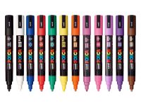 Набор маркеров POSCA PC-5M "Стандартные цвета" 12 шт