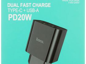 Зарядное устройство Hoco Plus C80A Rapido Чёрное