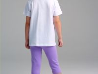 Комплект трикотажный для девочек: брюки (легинсы укороченные), фуфайка (футболка)