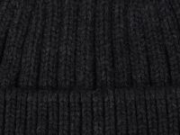 Шапка из шерсти с отворотом, Серый