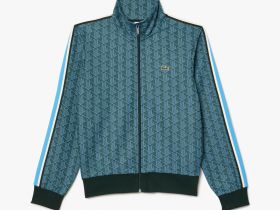 Мужская жаккардовая толстовка Lacoste PARIS с монограммой